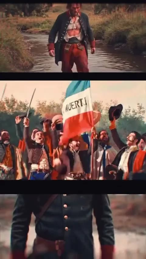 La celebración con la bandera de los Treinta y Tres