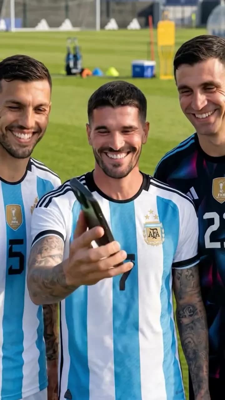 Los jugadores, recreados con IA